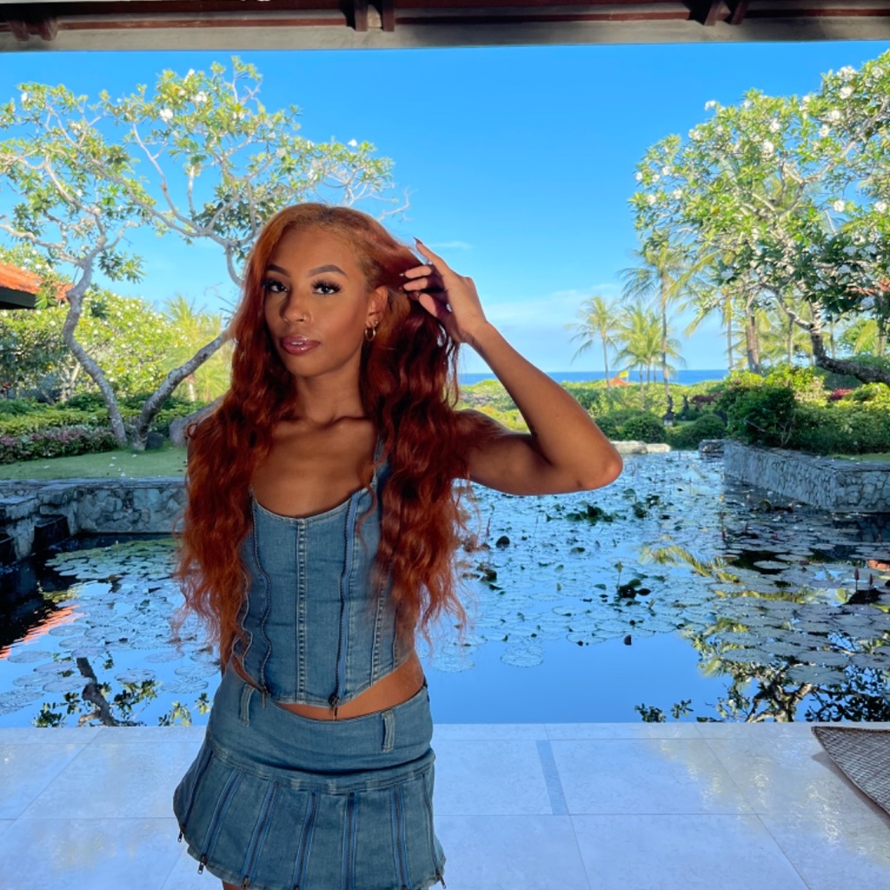 I am Gia denim set - Picture 4 of 5